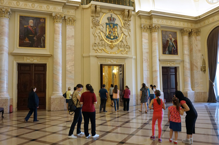 Spațiile istorice ale Palatului Regal