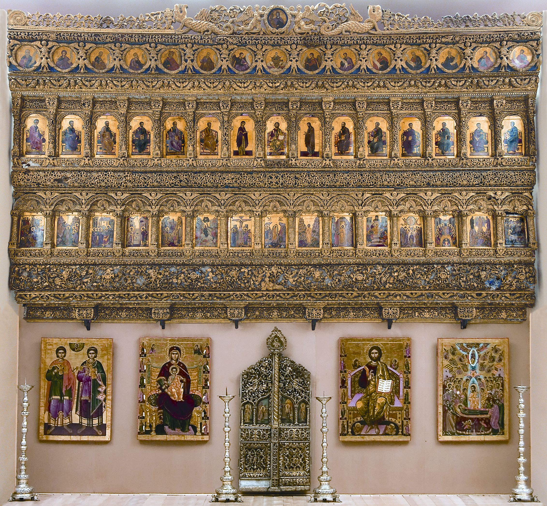 The Iconostasis of the Cotroceni Monastery
