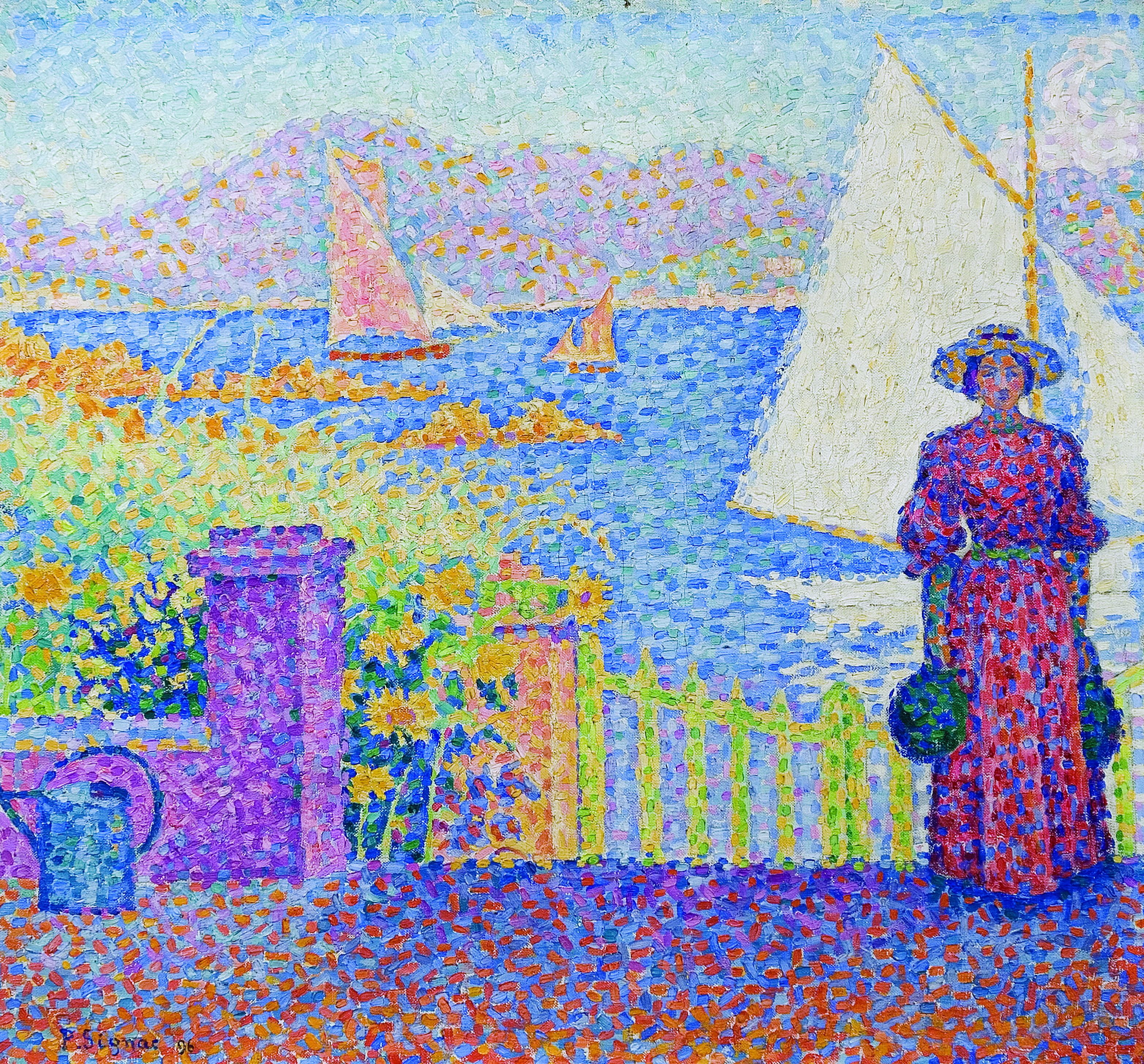 Signac – Gate (Saint-Tropez)