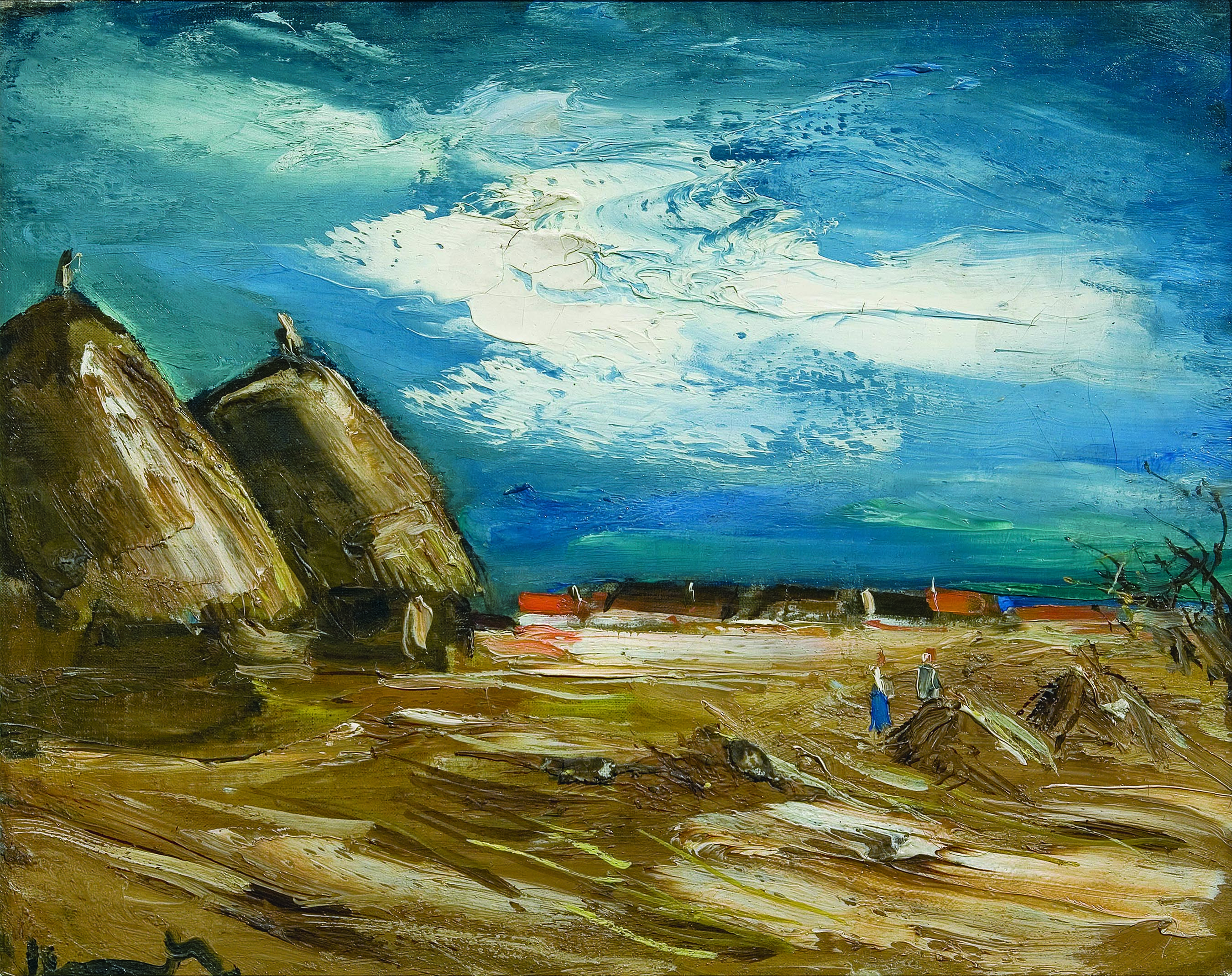 Vlaminck - Landscape with Haystacks